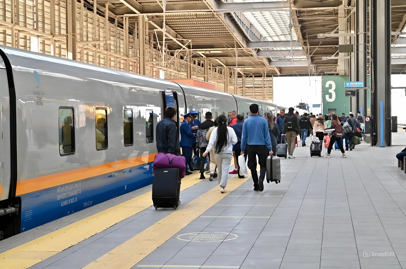Passengers Boarding